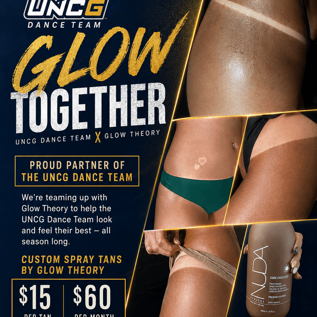 UNCG Dance Team Membership at The Glow Theory in Winston salem, NC